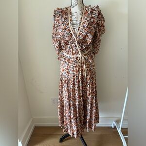 Ulla Johnson Wrap Maxi Dress